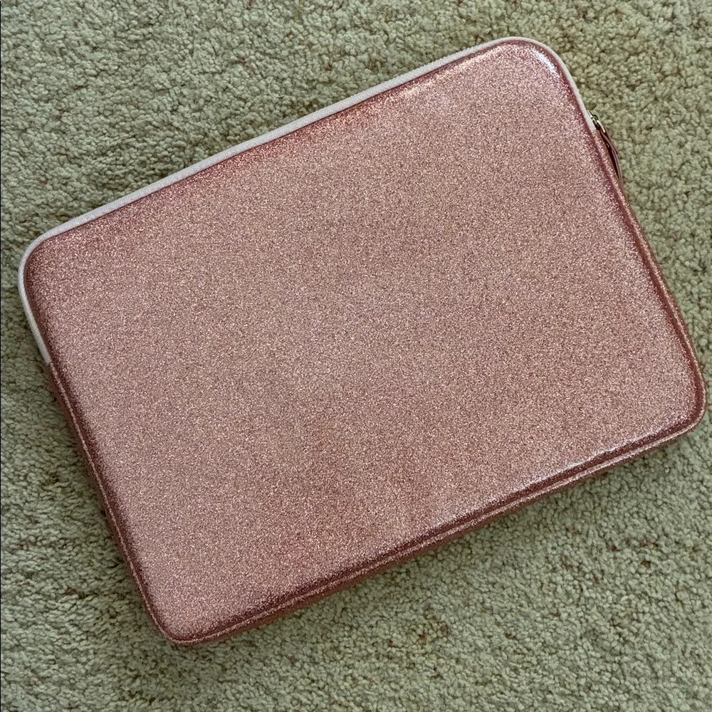 Kate Spade Sparkling Rose Gold Tablet Sleeve
